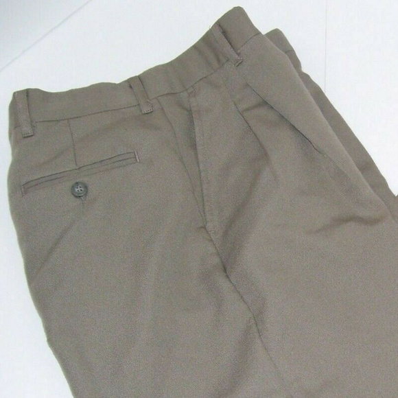 Claiborne Other - Claiborne Boys Pleated Slacks Taupe 20 Regular